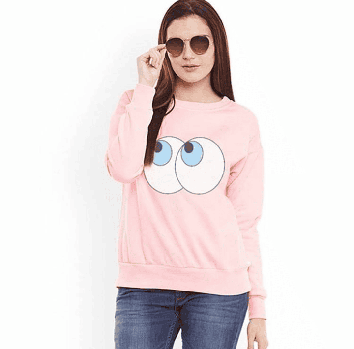 Big Eyes Funky Sweatshirt Big Eyes Funky Sweatshirt